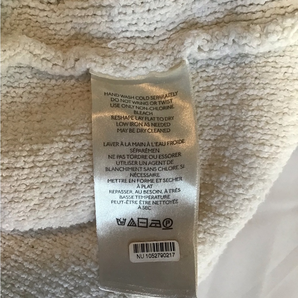 Free People White Cable Knit Sweater - Picture 8 of 9